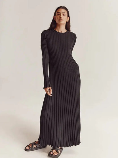 The Madelline Ribbed Knit Dress