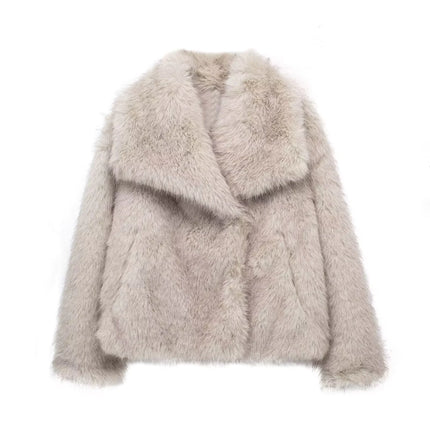 Winter Wonderland Faux Fur Coat