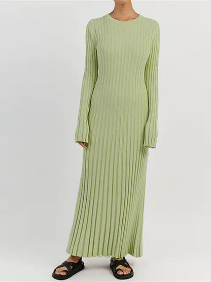 The Madelline Ribbed Knit Dress