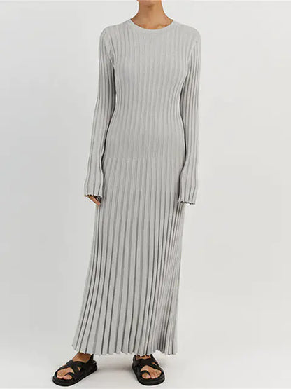 The Madelline Ribbed Knit Dress