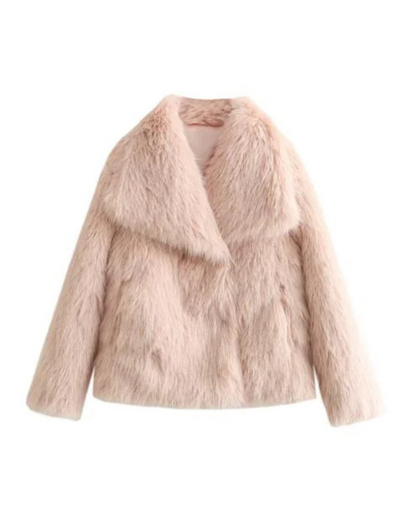 Winter Wonderland Faux Fur Coat