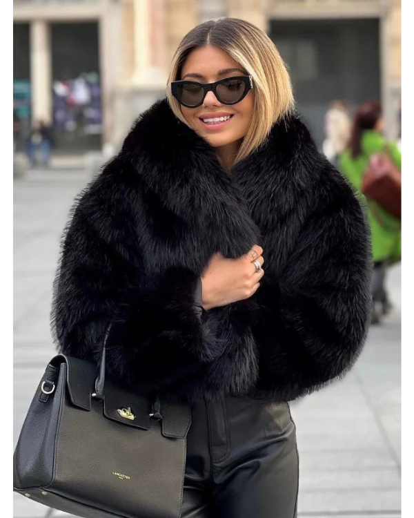 Winter Wonderland Faux Fur Coat