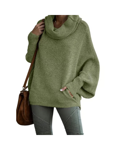 Lantern Sleeve Comfort Sweater