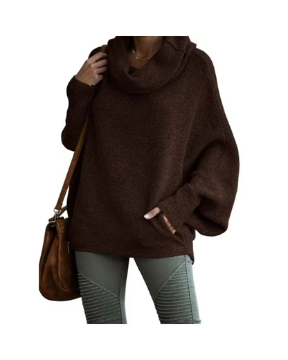 Lantern Sleeve Comfort Sweater