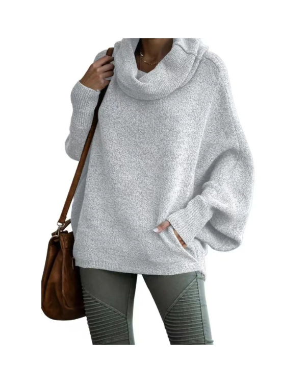 Lantern Sleeve Comfort Sweater