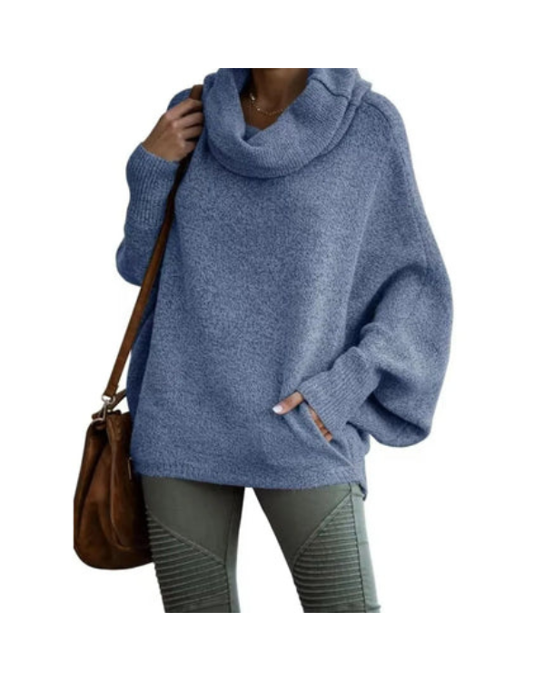 Lantern Sleeve Comfort Sweater