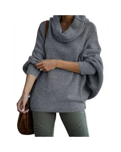 Lantern Sleeve Comfort Sweater