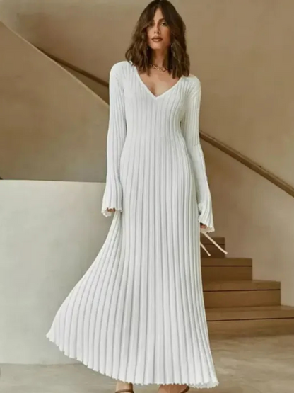 The Madelline Ribbed Knit Dress