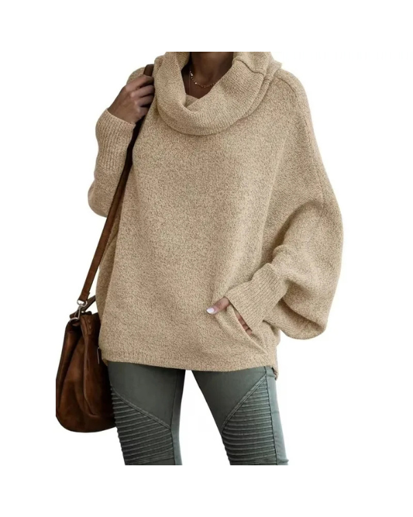 Lantern Sleeve Comfort Sweater