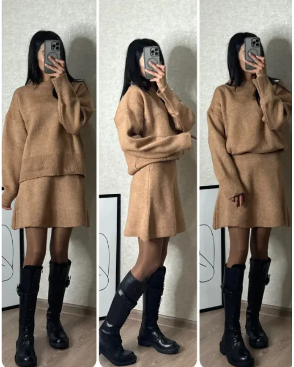 Olivia Cozy 2-Piece Knit Set