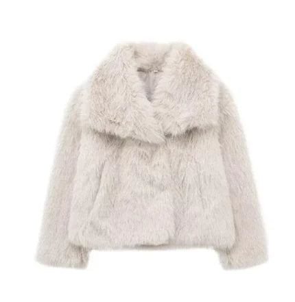 Winter Wonderland Faux Fur Coat