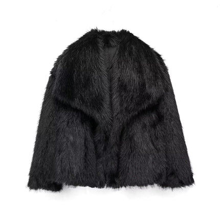 Winter Wonderland Faux Fur Coat