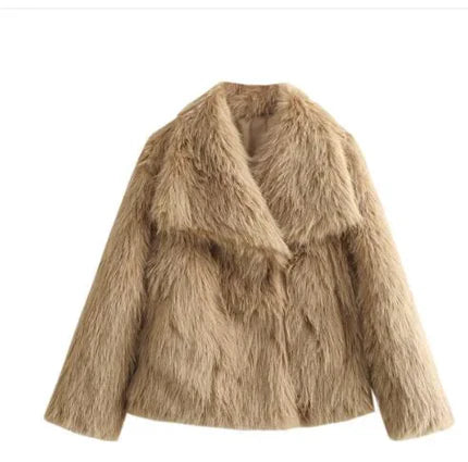 Winter Wonderland Faux Fur Coat