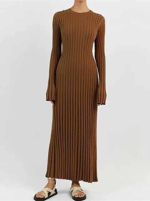 The Madelline Ribbed Knit Dress